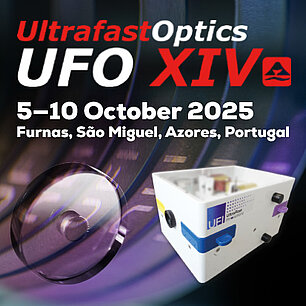 Ultrafast Optics UFO XIV conference, Oct 2025, Azores